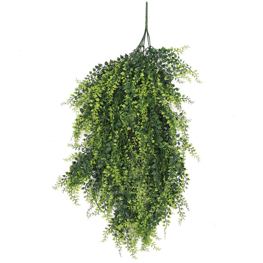 Hanging UV and Fire Resistant Artificial Foliage Plant 85cm-0