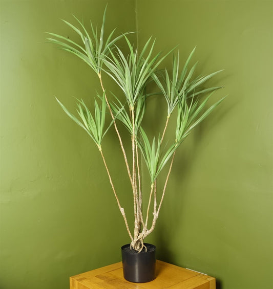 Dragon Plant Dracaena Tree Artificial 125cm Look-0
