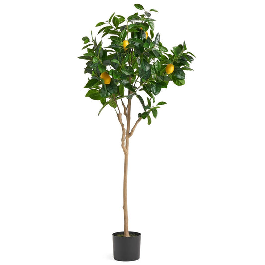 Large Lemon Tree  Artificial  150cm Premium Plant-0