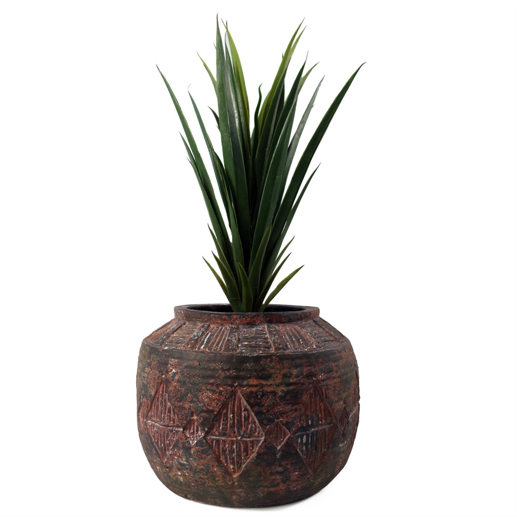 27cm x 36cm Aztec Diamond Large Planter-0