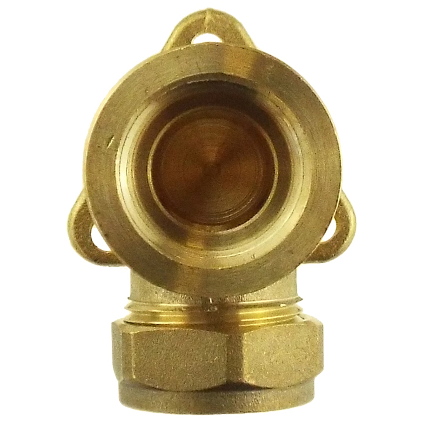 22mm Brass Wall Flange Kit with Brass Quick Connect Tap-4