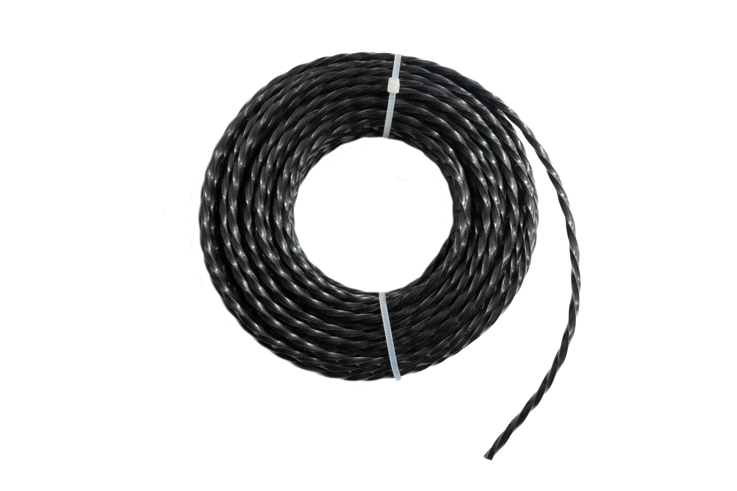 15m Twisted Black Trimmer Line, 3mm-1