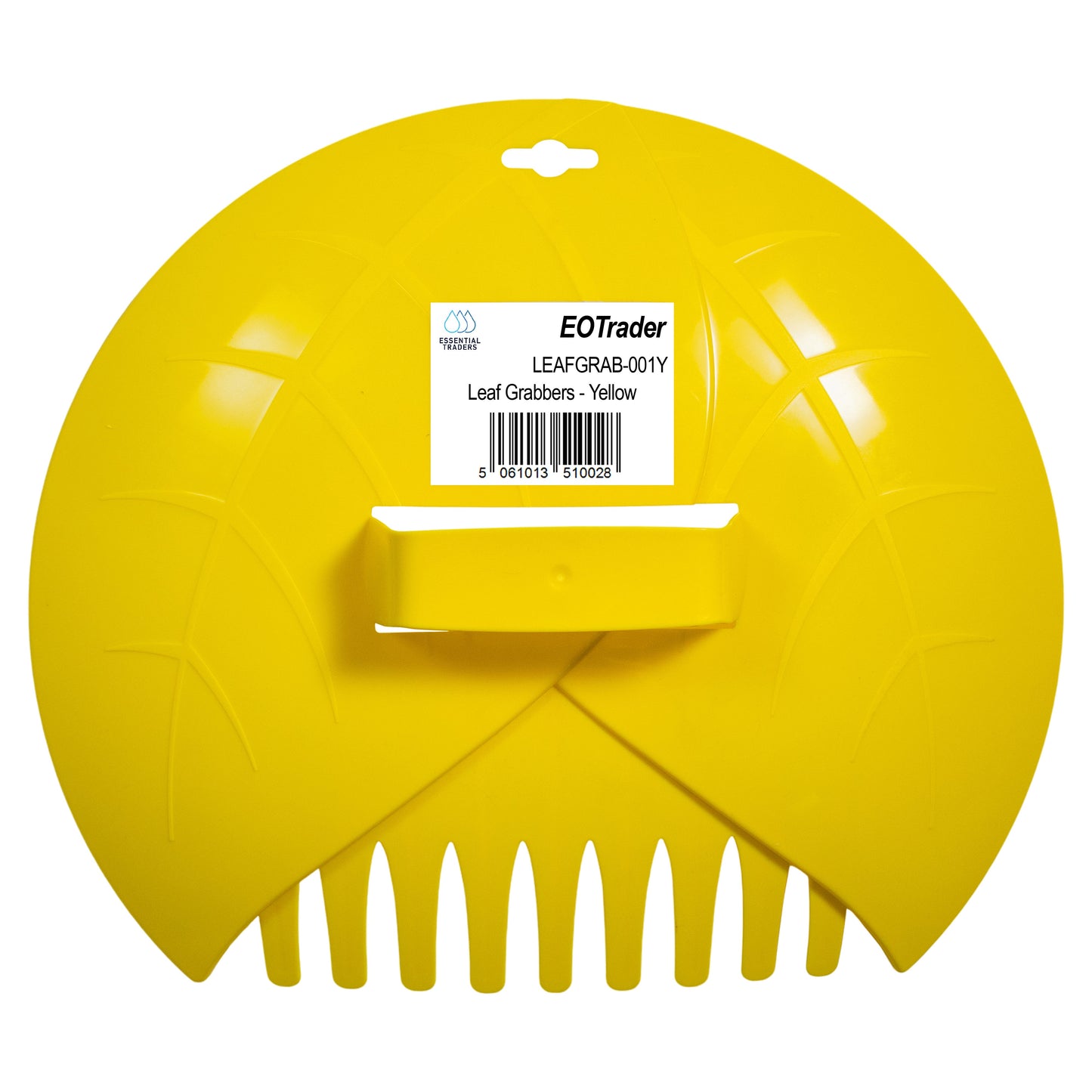 Garden Cleaning Leaf Grabbers, Yellow-1