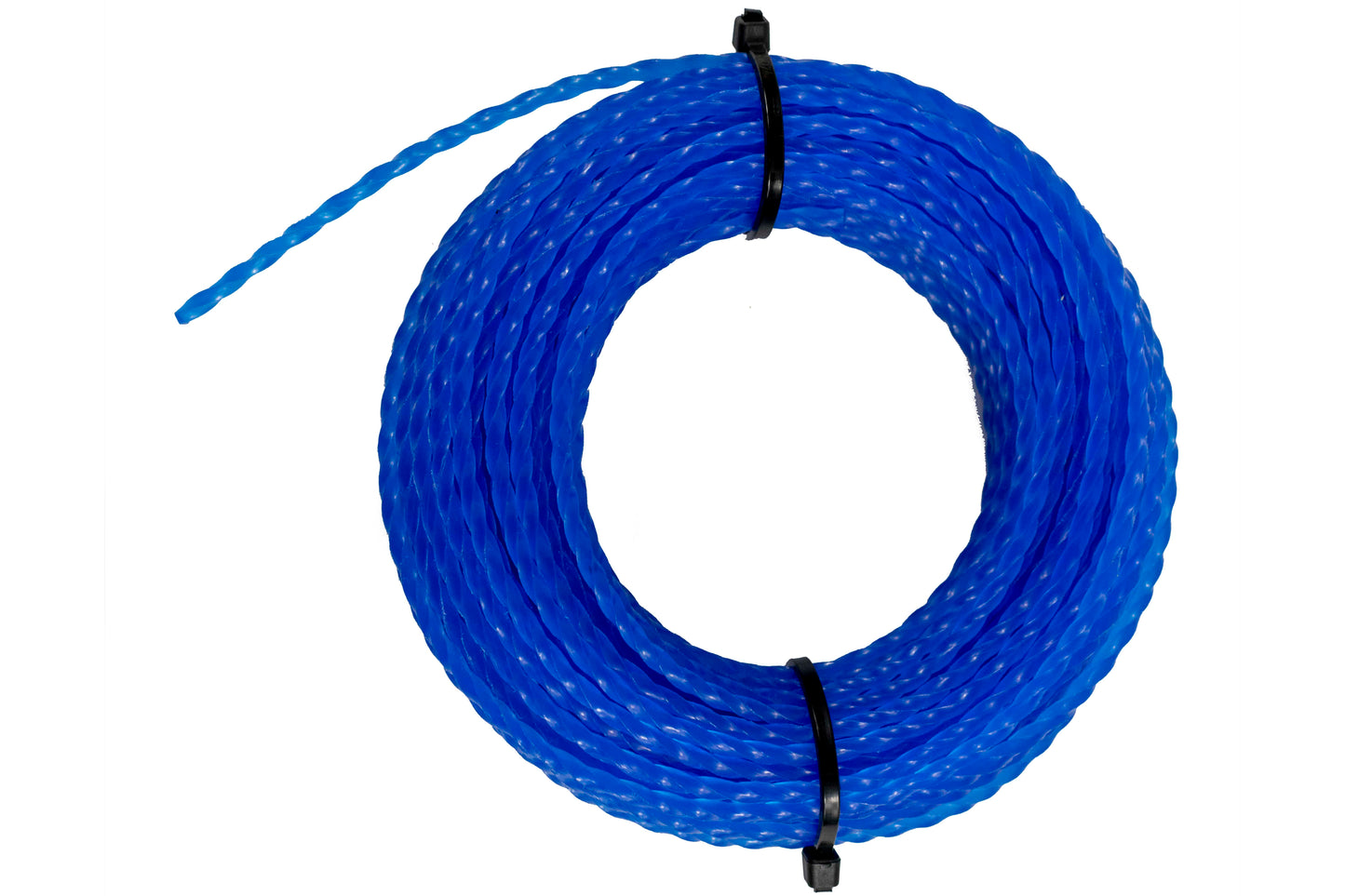 15m Twisted Blue Trimmer Line, 2.4mm-1