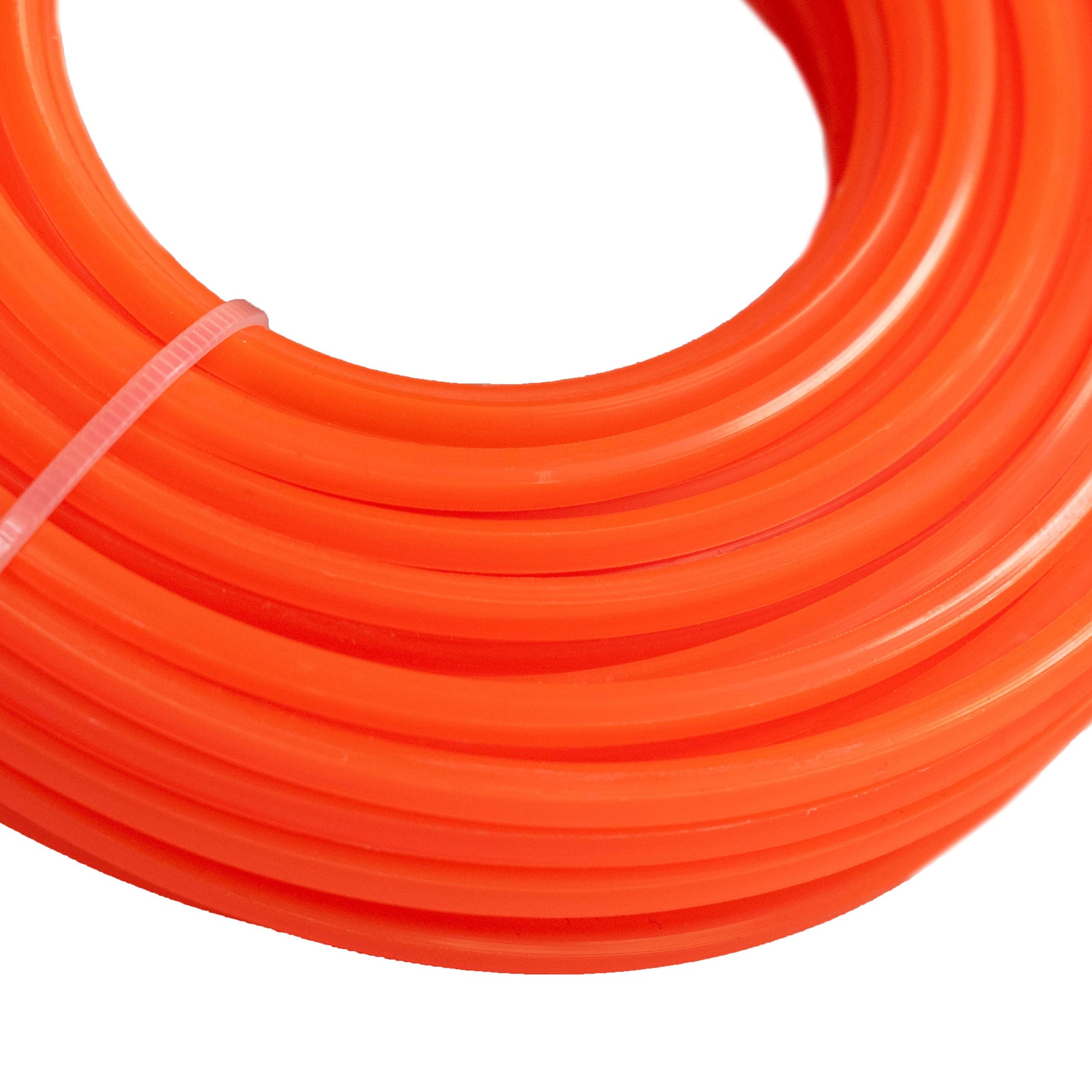 15m Twisted Orange Square Trimmer Line, 2mm-4