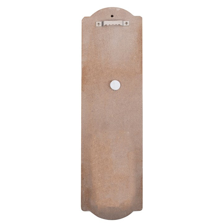 Beige wall-mounted light fixture on a white background