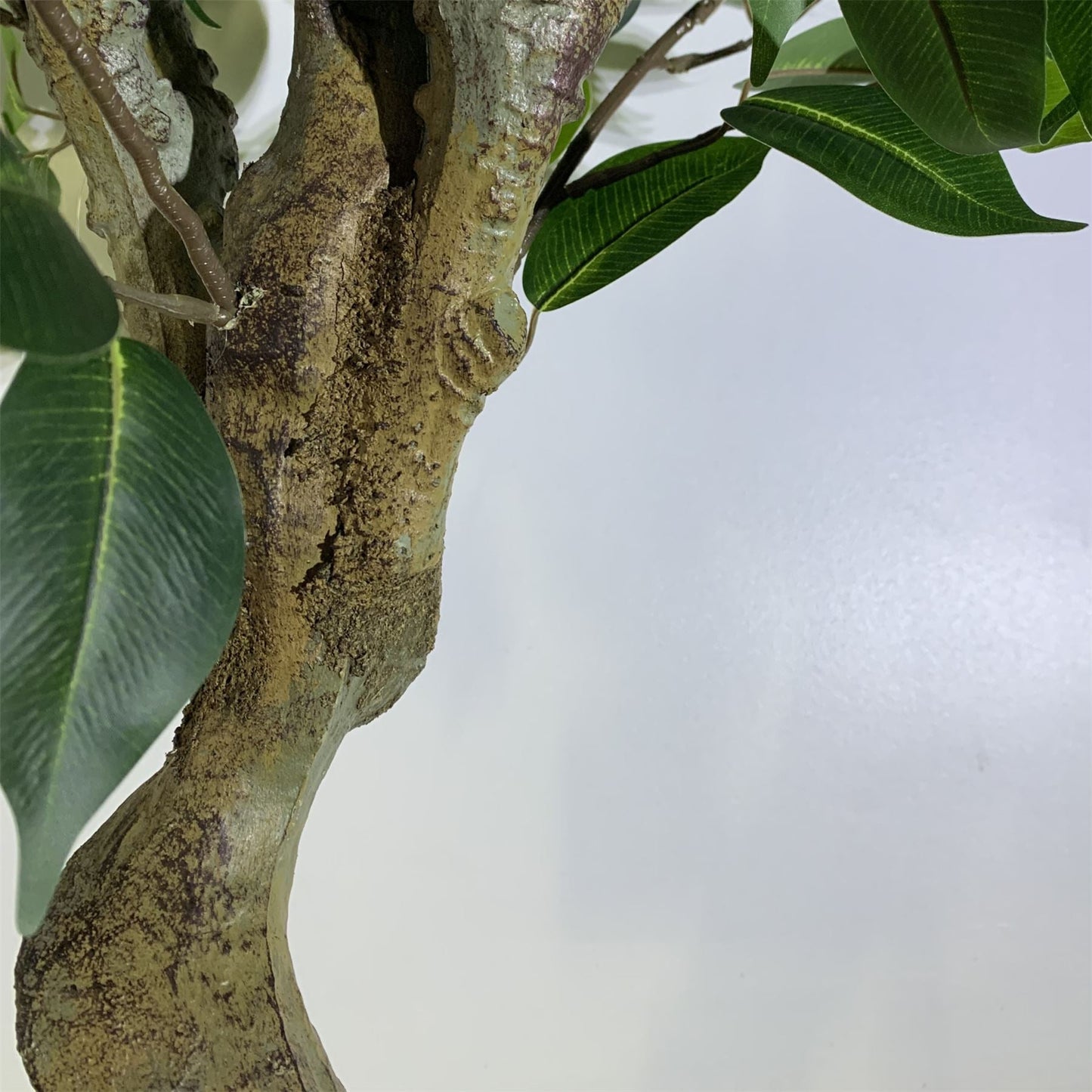 100cm Artificial Ficus Tree Ficus Gold Planter-2