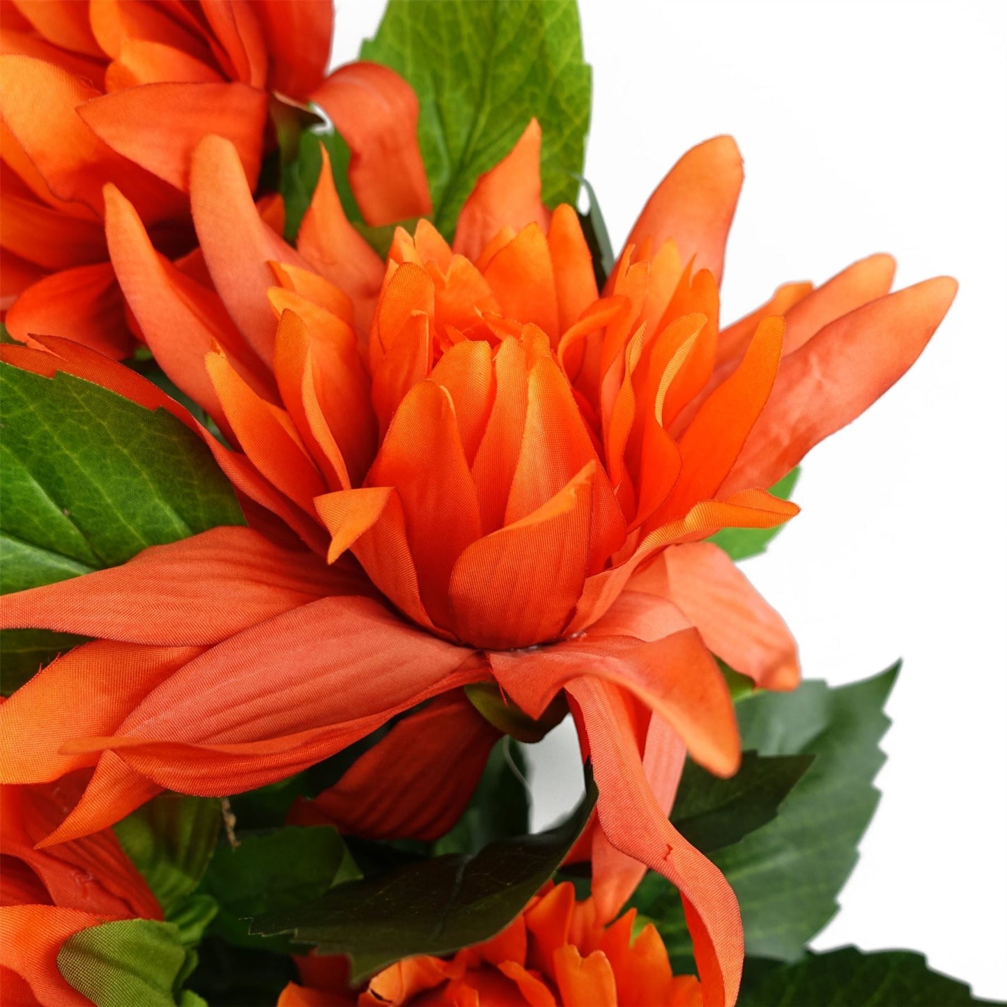 55cm Artificial Red Dahlia Pinnata-2