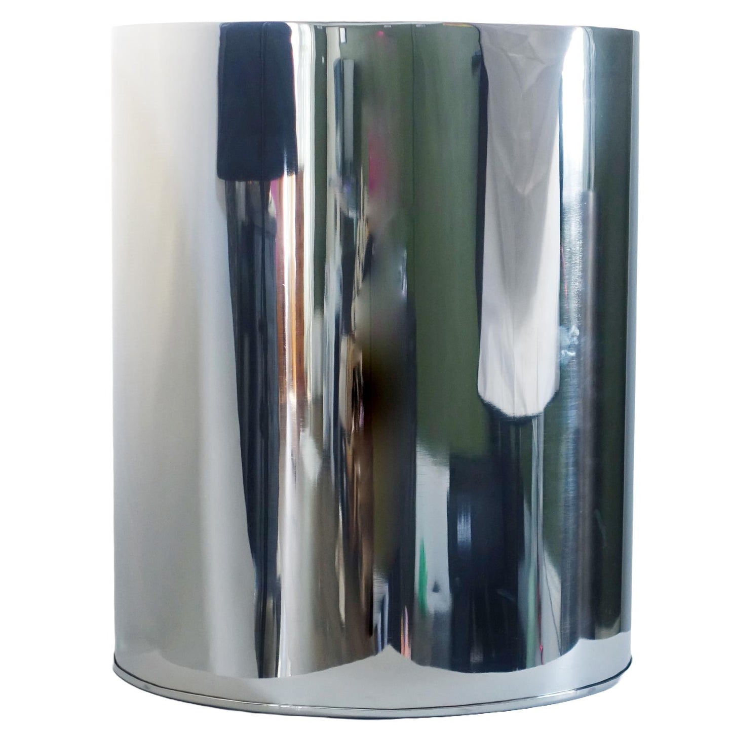 51cm XL Silver Metal Planter by Leaf-0